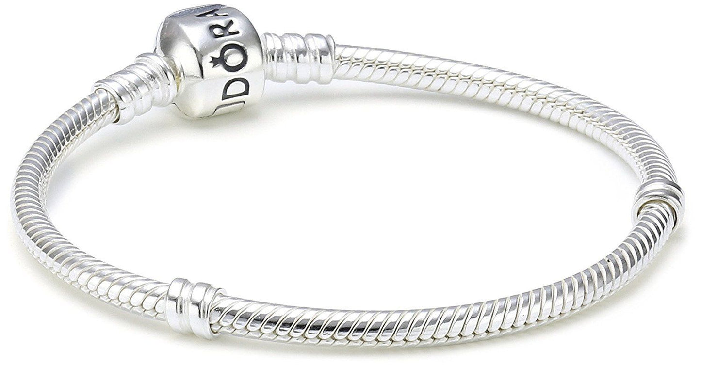Pulsera Pandora en plata de ley