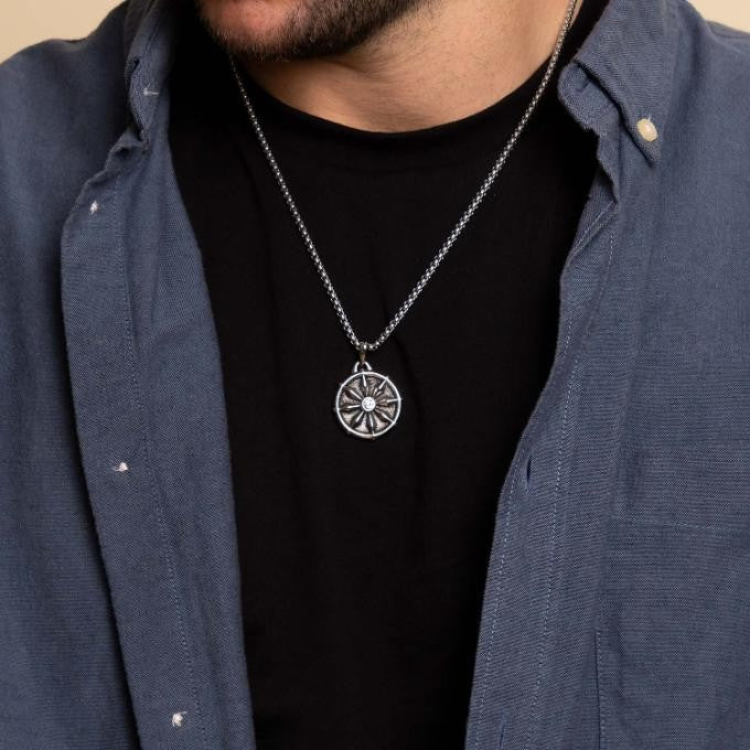 Colgante Ok Silver sol místico