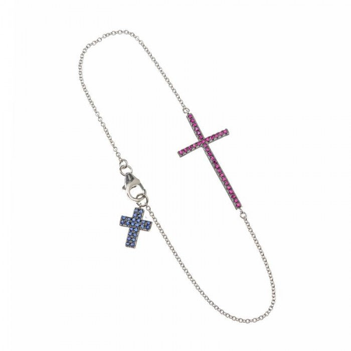 Pulsera Salvatore con Cruz