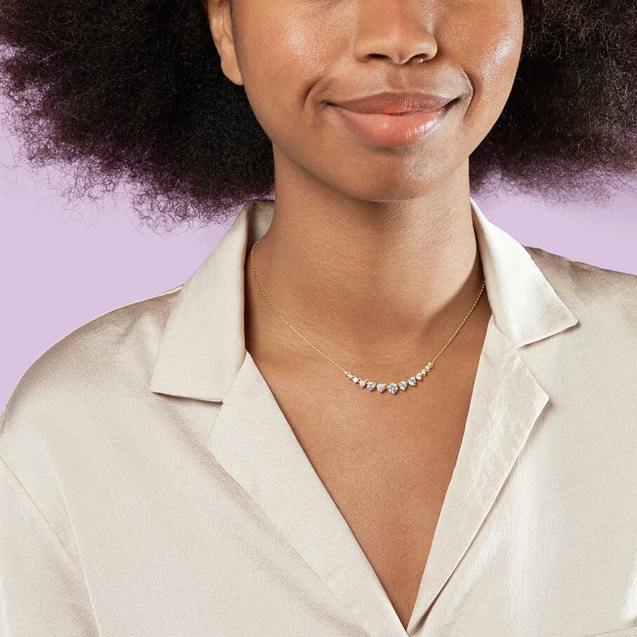 Collar corto ECLIPSE Cristal Oro