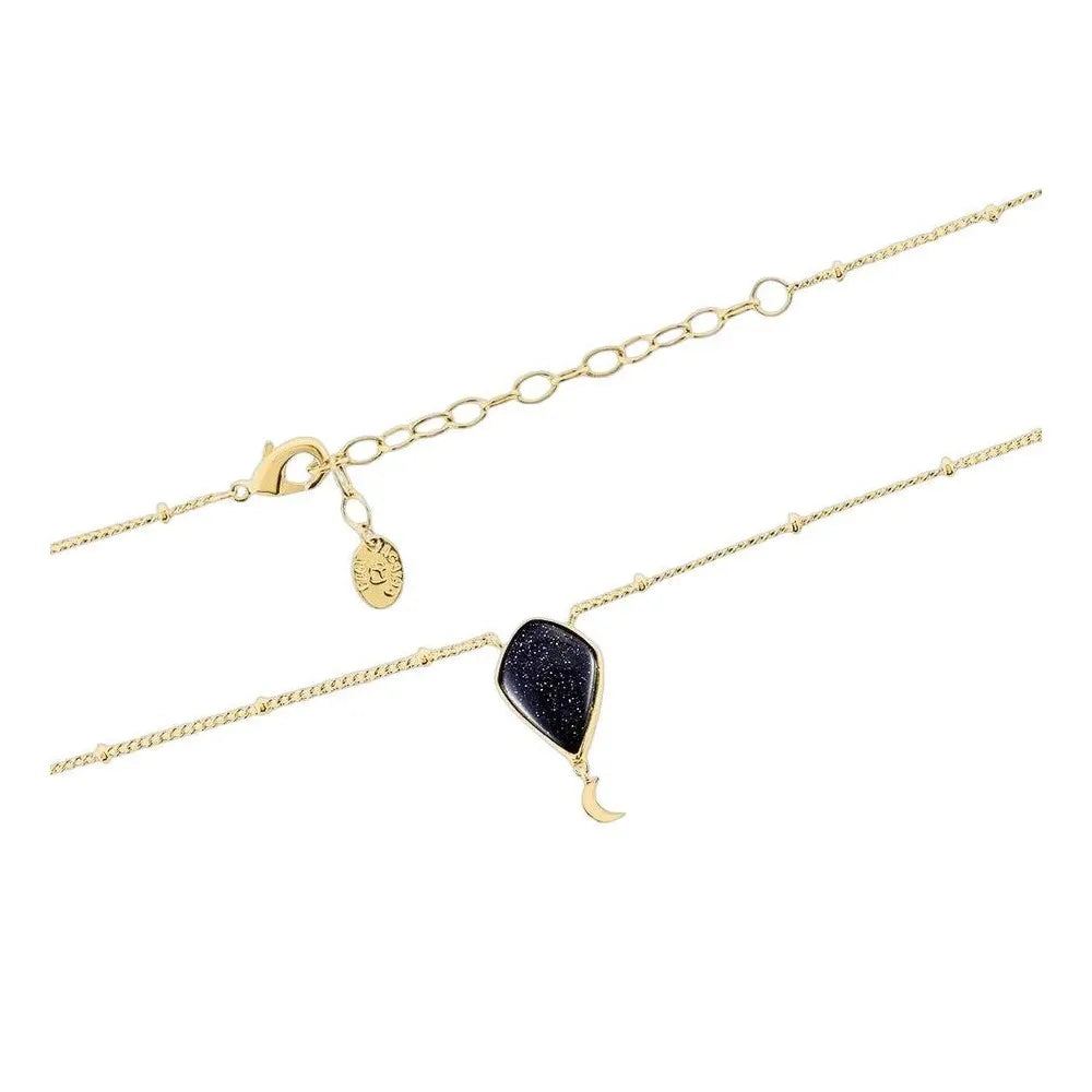 Collar corto ECLIPSE Azul Oro