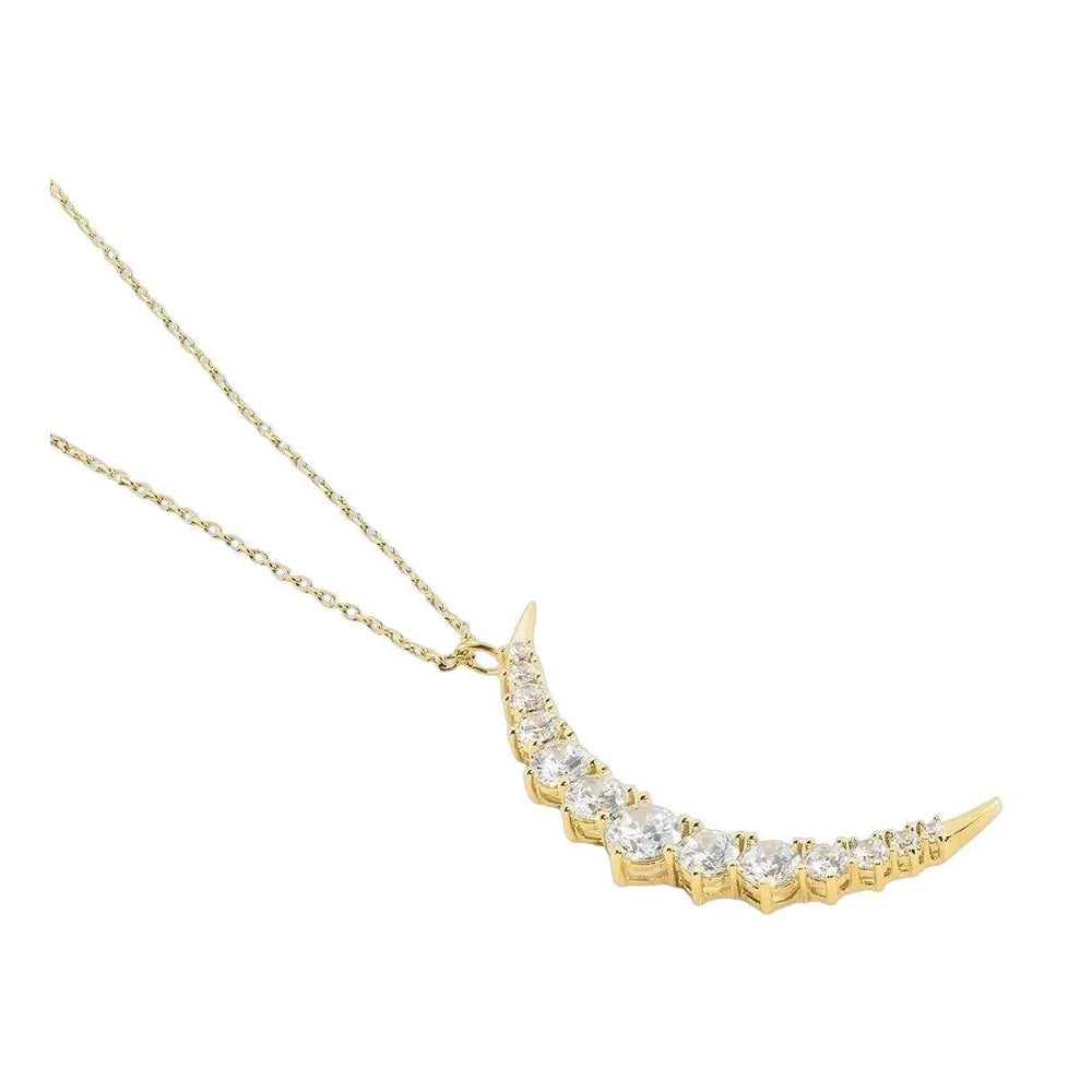 Collar largo ECLIPSE Cristal Oro