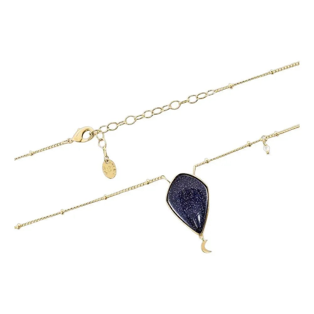 Collar midi ECLIPSE Azul Oro