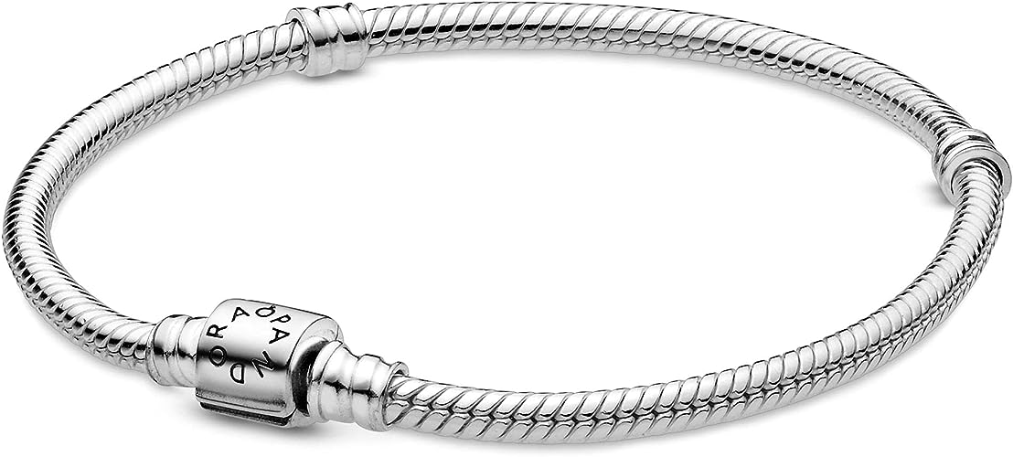 Pulsera moments Cadena de Serpiente con Cierre de Barril