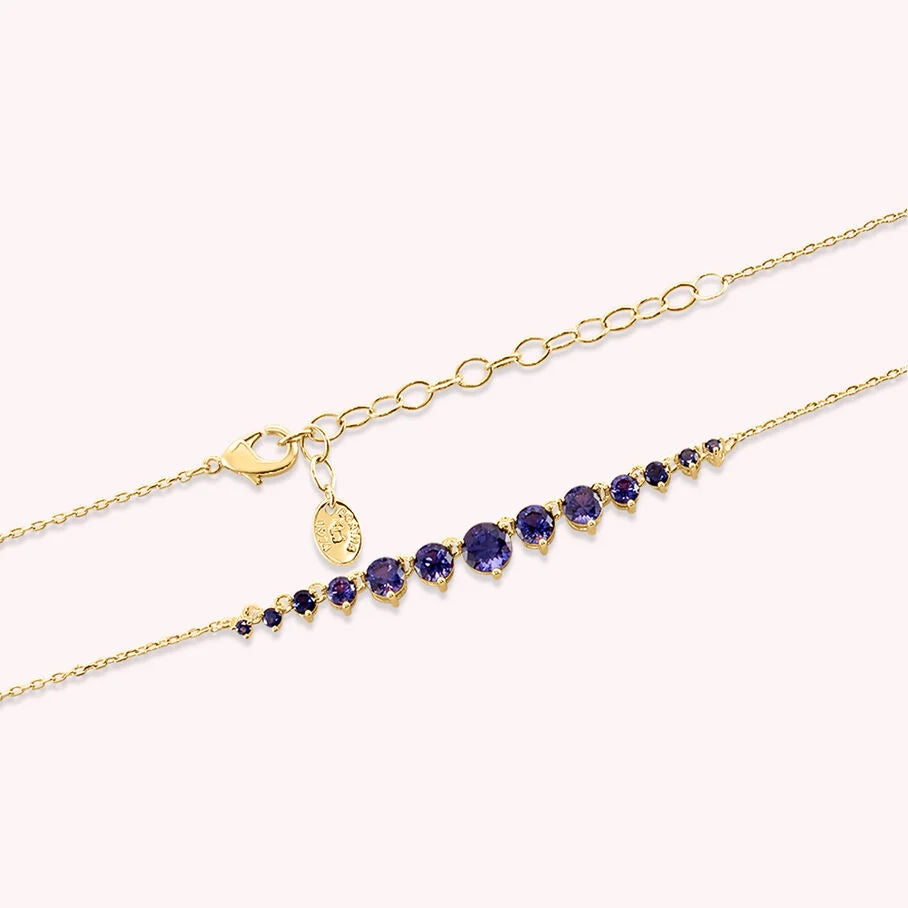 Collar corto ECLIPSE Azul