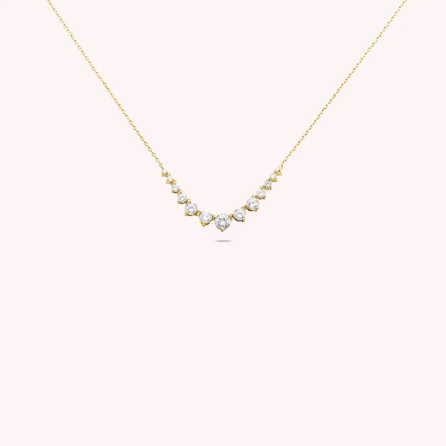 Collar corto ECLIPSE Cristal Oro
