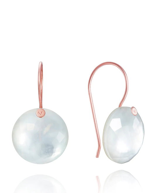 Pendientes Jewels 9038E100-50 de plata bañada en oro y piedra sintética