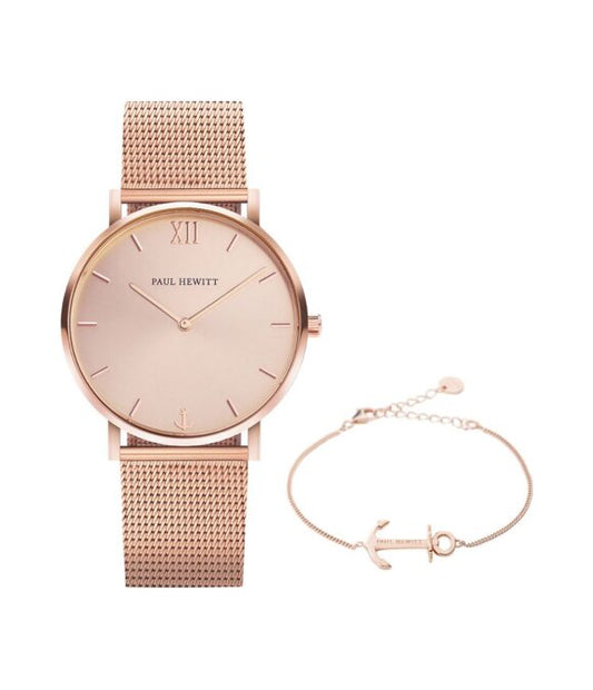Set de reloj y pulsera de mujer Paul Hewitt